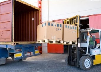 Hire a movers to load in container